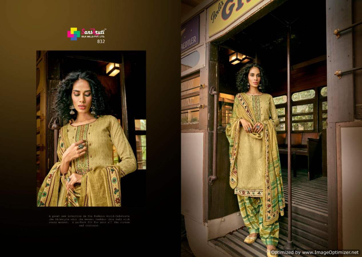 Sanskruti Alfaaz Pure Pashmina Digital Print Designer Dress Material Collection